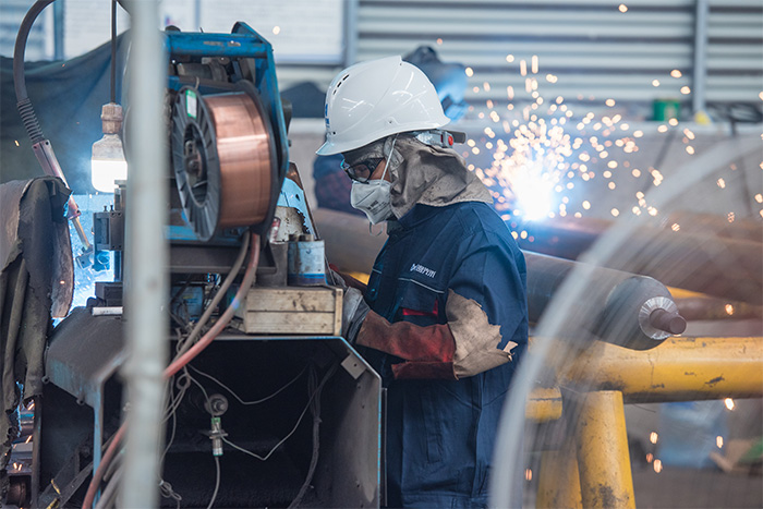 呼和浩特网架焊接车间